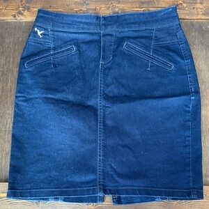 Denim Blue Women's Skirt - Beija-Flor